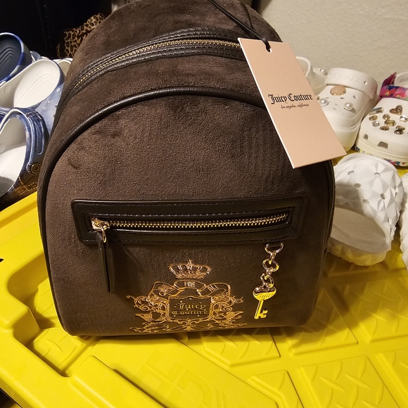 🤎 Juicy Couture "Juicy For All" Heritage Core Mini 🍫Backpack & Wallet Set - Picture 16 of 16